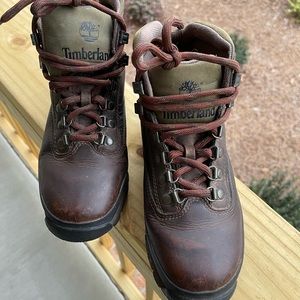 Timberland Hiking Boots Genuine Leather Sz 8.5